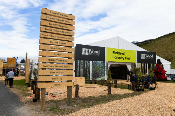 Potential of trees and wood on display at 2024 Fieldays Forestry Hub