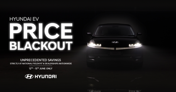 Hyundai's EV Price Blackout heading for Fieldays!